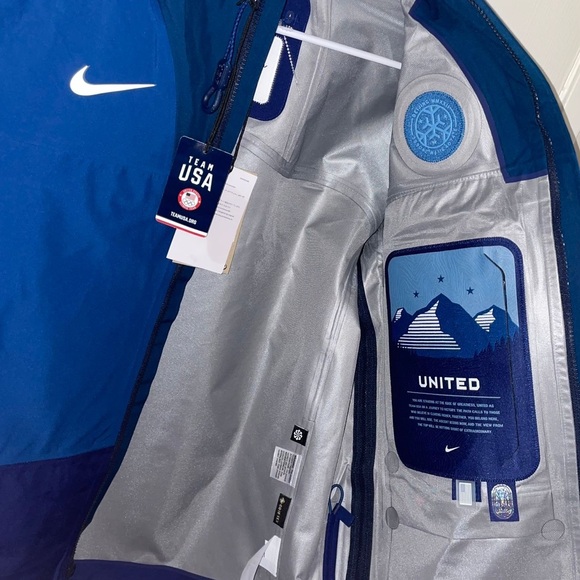 NWT Nike ACG Storm-FIT ADV Chain of Craters Jacket TEAM USA Olympics GORE-TEX M - Picture 6 of 9